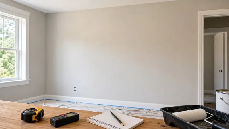 How to Calculate Wall Paint Area Before Painting a Room
